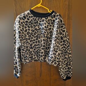 Leopard Print Women's Sweater